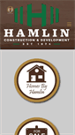 Mobile Screenshot of hamlinconstruction.com